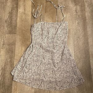 SHEIN Medium Black & White Sun Dress